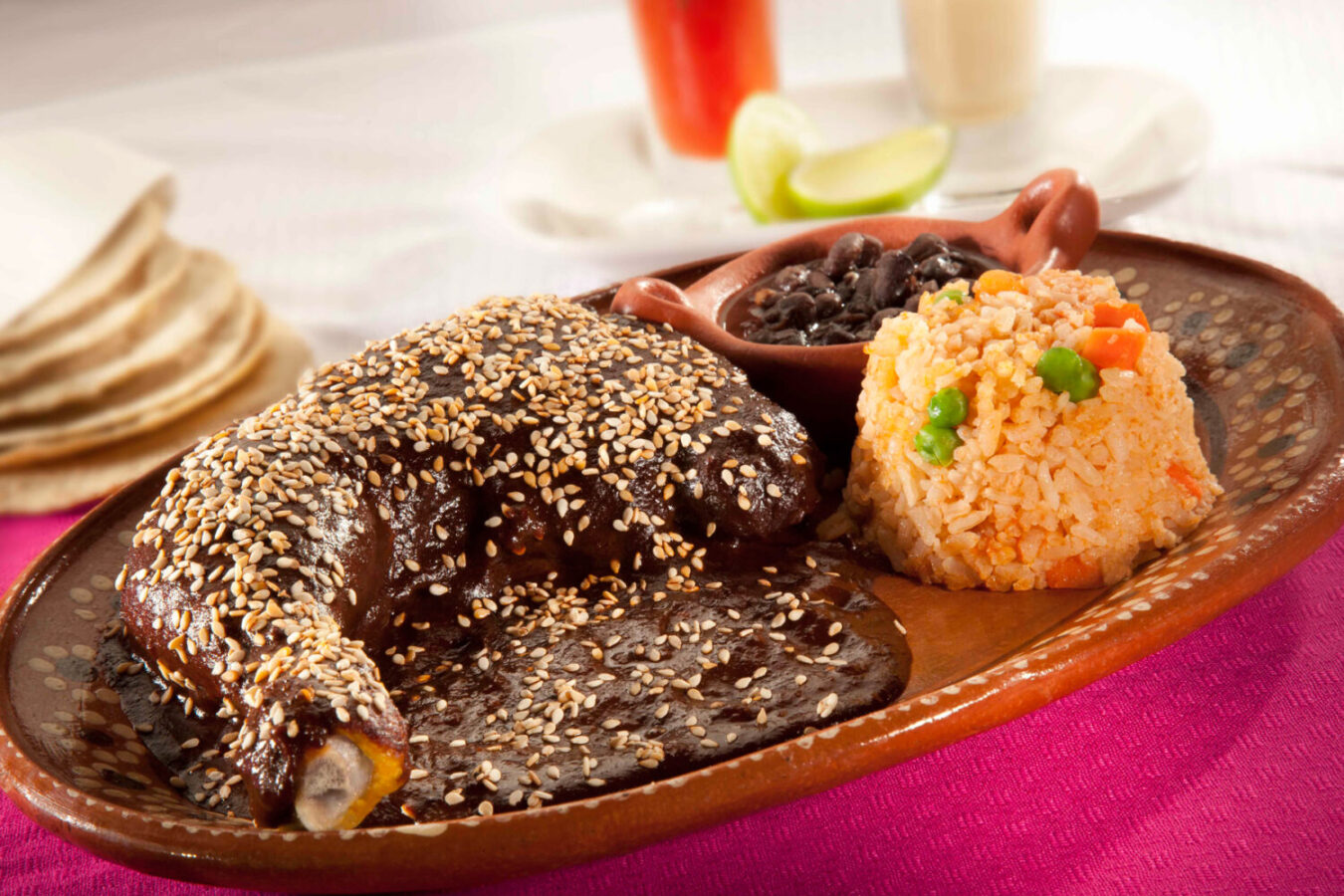 Mexico With 'M' of Mole